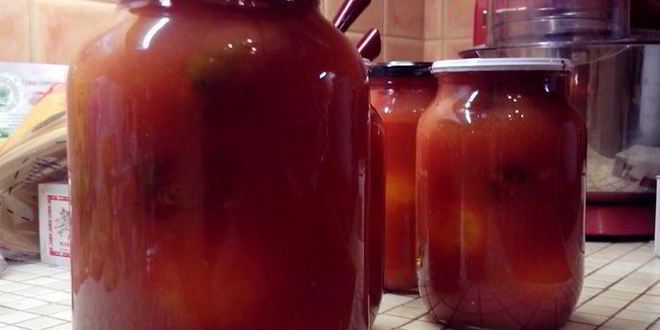 Рецепт помидоров в собственном соку