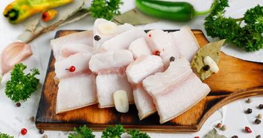 Рецепт Сала в банке в рассоле с чесноком