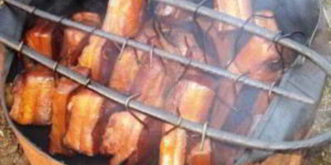 Рецепт сала в коптильне