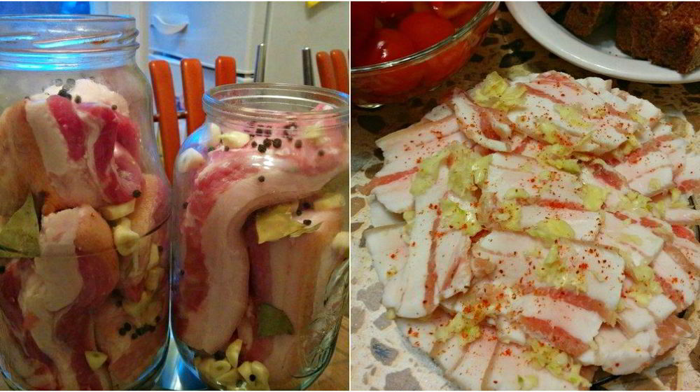 Как приготовить сало в тузлуке