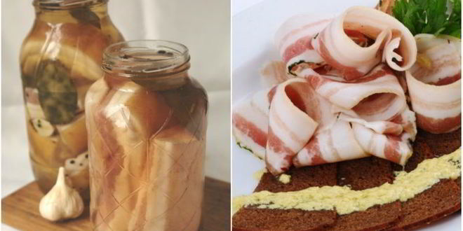 Рецепт сала в тузлуке