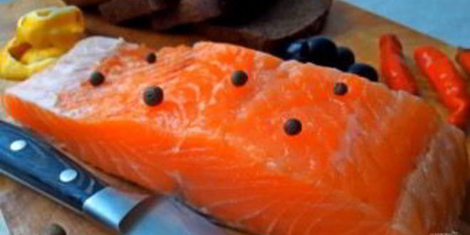 Рецепт соленой семги