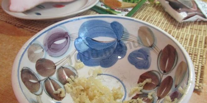 Рецепт соленого сала с перцем и чесноком