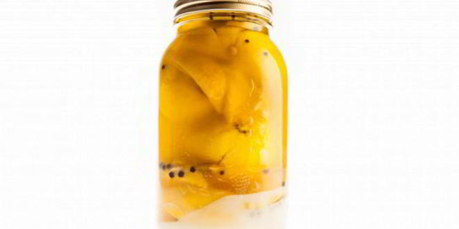 Рецепт соленых лимонов