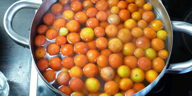Рецепт соленых помидоров черри