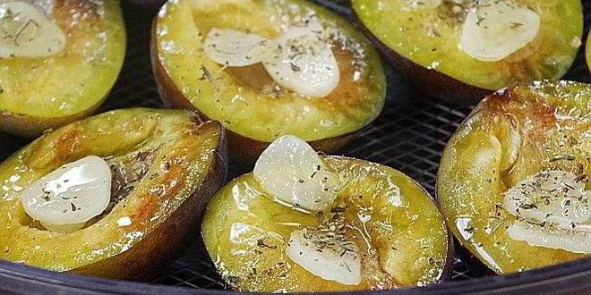 Рецепт соленых слив на зиму