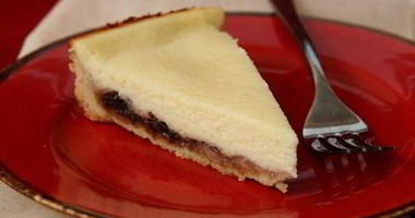 Рецепт Чизкейка с вишневым вареньем