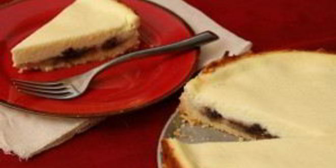 Рецепт чизкейка с вишневым вареньем