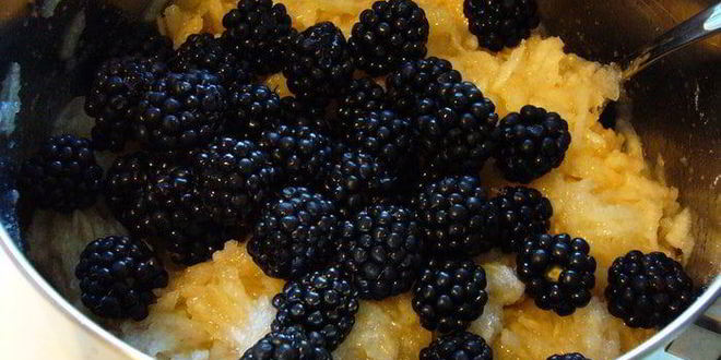 Рецепт грушева-ежевичного варенье