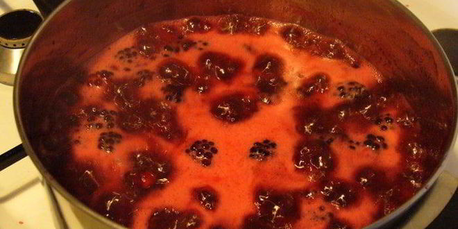 Рецепт грушева-ежевичного варенье