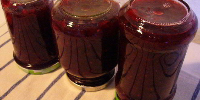 Рецепт грушева-ежевичного варенье