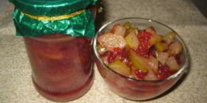Рецепт грушевого варенья с рябиной