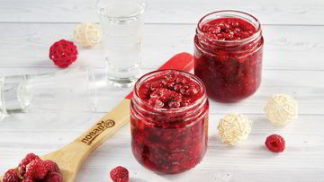 Рецепт Малинового варенья пьяного