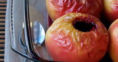 Рецепт Печеных яблок с вареньем