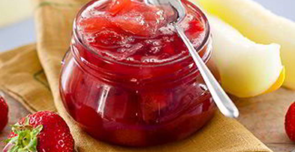 Рецепт варенье из клубники и ревеня