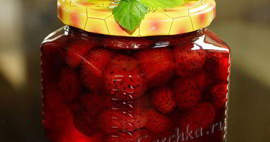 Рецепт Варенья из клубники с мятой