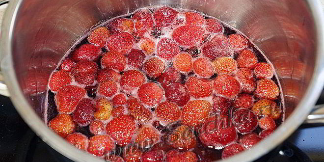 Рецепт варенья из клубники с мятой