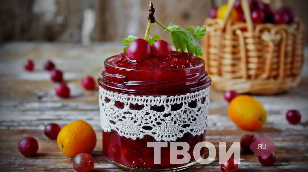 Как приготовить варенье из красного крыжовника