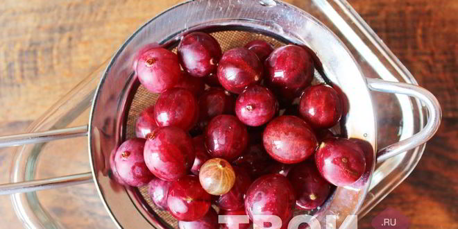 Рецепт варенья из красного крыжовника