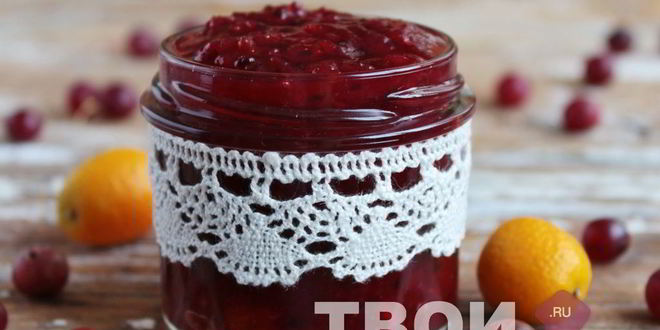 Рецепт варенья из красного крыжовника