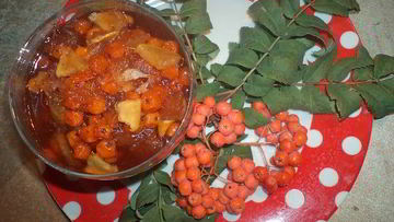 Рецепт Варенья из рябины на зиму