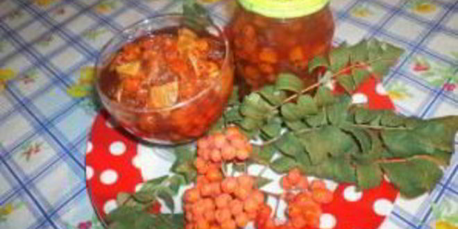 Рецепт варенья из рябины на зиму