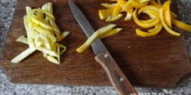 Рецепт варенья из цедры