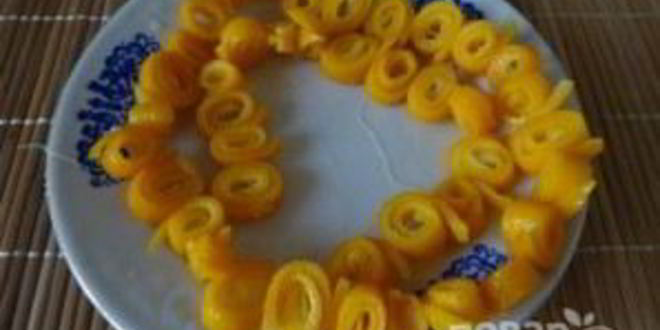 Рецепт варенья из цедры