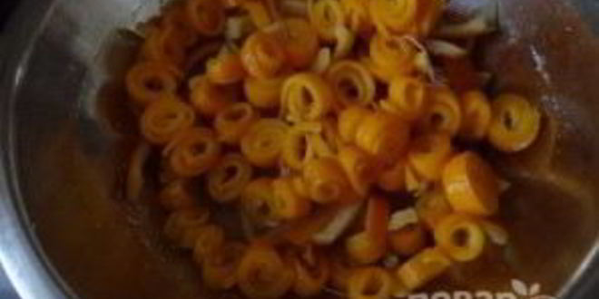 Рецепт варенья из цедры