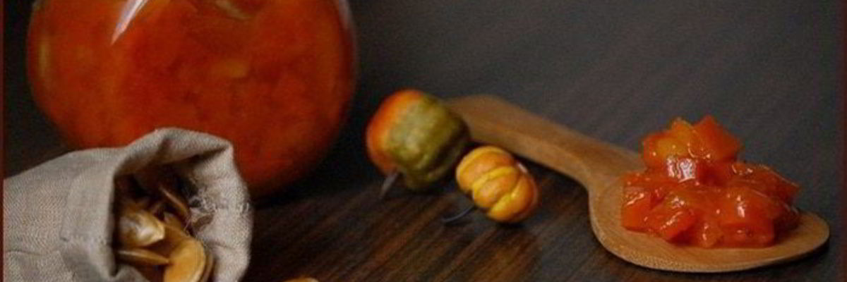 Рецепт Варенья из тыквы Абрикосовая косточка