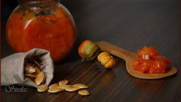 Рецепт Варенья из тыквы Абрикосовая косточка