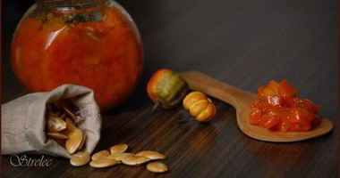 Рецепт Варенья из тыквы Абрикосовая косточка