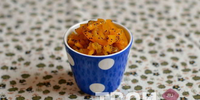 Рецепт варенья из тыквы