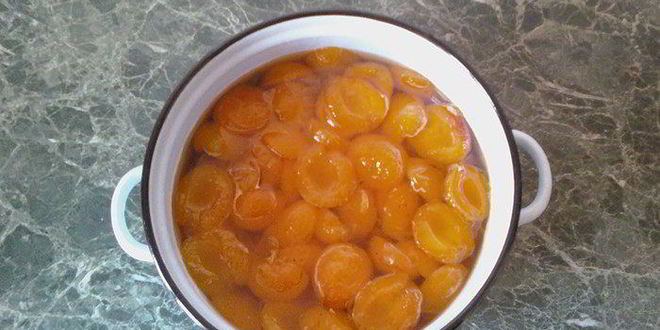 Рецепт варенья пятиминутка из долек абрикоса