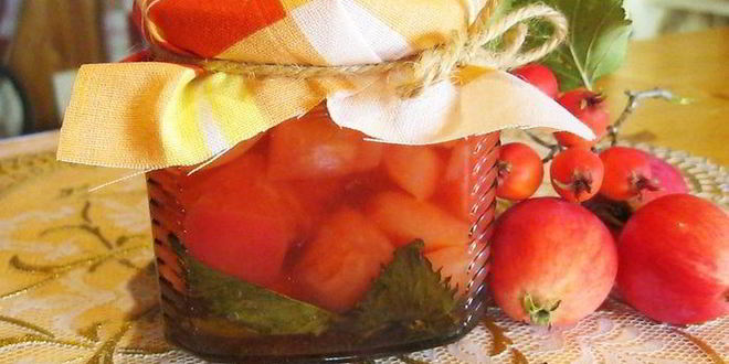 Рецепт яблочного варенья из китайки