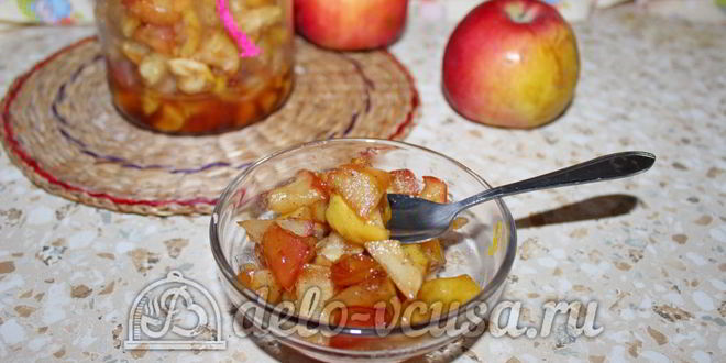 Рецепт яблочной начинки на зиму