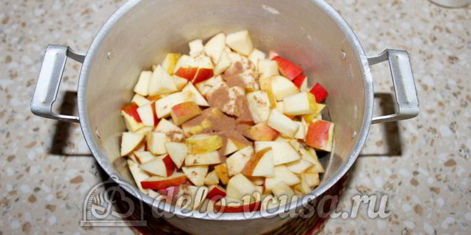 Рецепт яблочной начинки на зиму