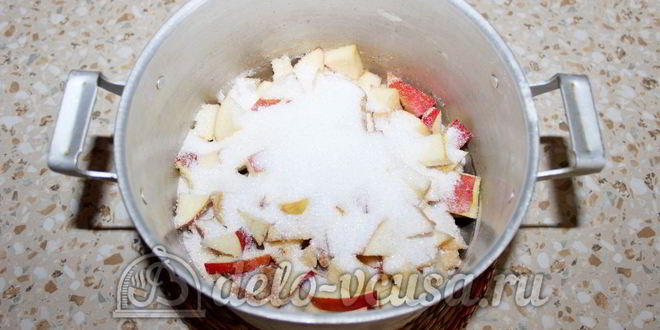 Рецепт яблочной начинки на зиму