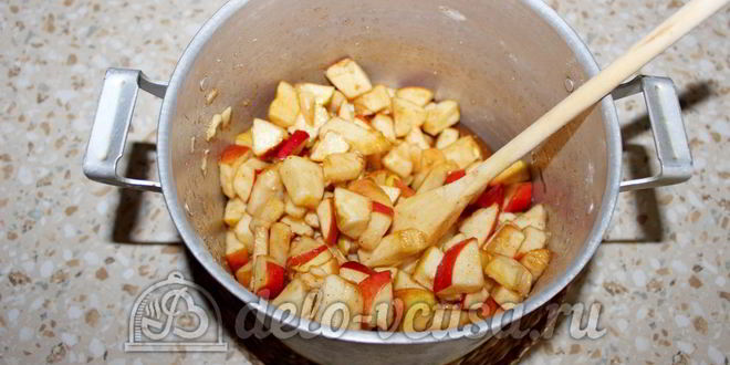 Рецепт яблочной начинки на зиму