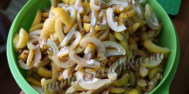 Рецепт японской айвы на зиму