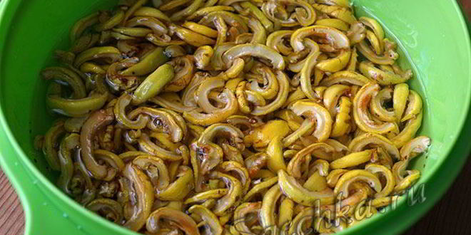 Рецепт японской айвы на зиму