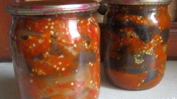 Рецепт Закатки из баклажанов на зиму