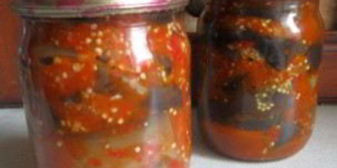 Рецепт закатки из баклажанов на зиму