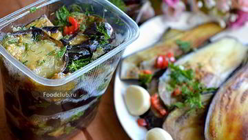 Рецепт Заморозки баклажанов на зиму