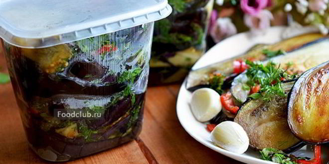 Рецепт заморозки баклажанов на зиму