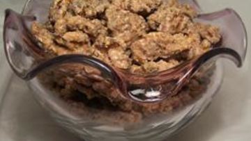 Рецепт Засахаренных орехов с корицей