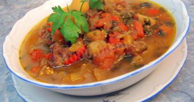 Рецепт Аджапсандала с мясом по-грузински