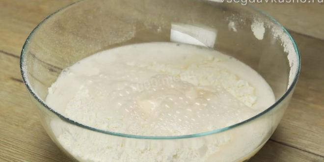 Рецепт беляшей из теста на опаре