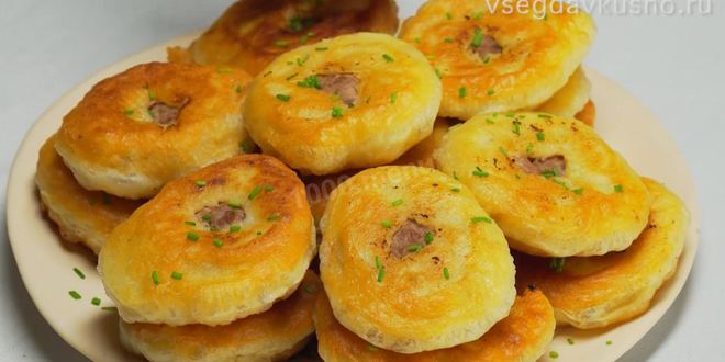 Рецепт беляшей из теста на опаре