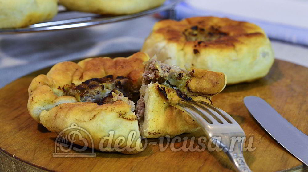 Как приготовить беляши с мясом